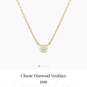 gorjana 14k Gold Classic Diamond Necklace